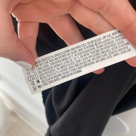 Forever 21 Black Slinky Silky Mini Dress Size Small - Picture 7 of 7